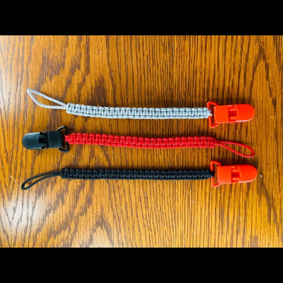 Accessories 4 For 11 Handmade Paracord Pacifier Clips Poshmark